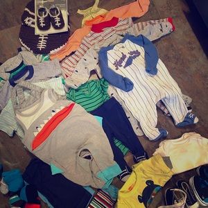 Newborn boy lot (summer)